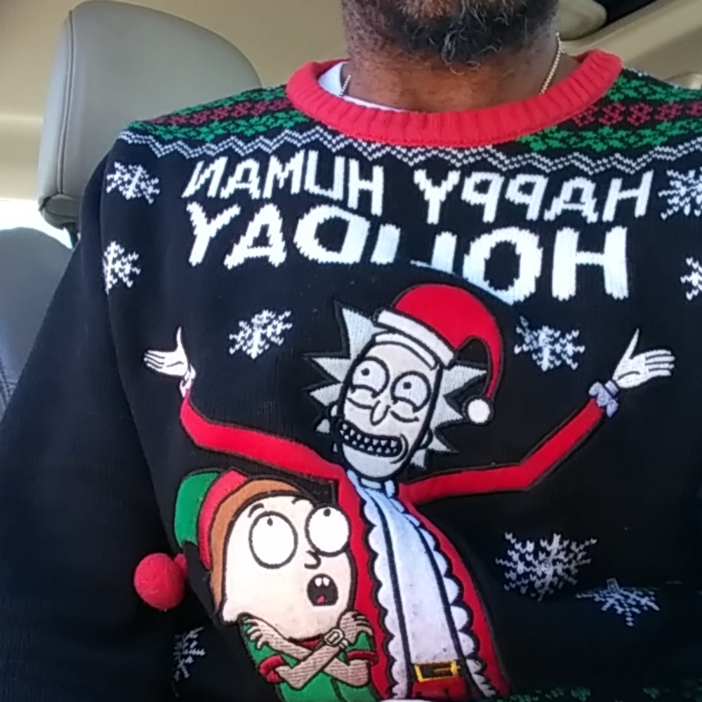 Rick and North sweater med.